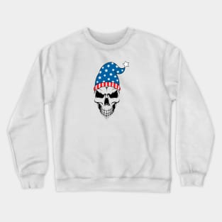 4th Beanie Skull Crewneck Sweatshirt